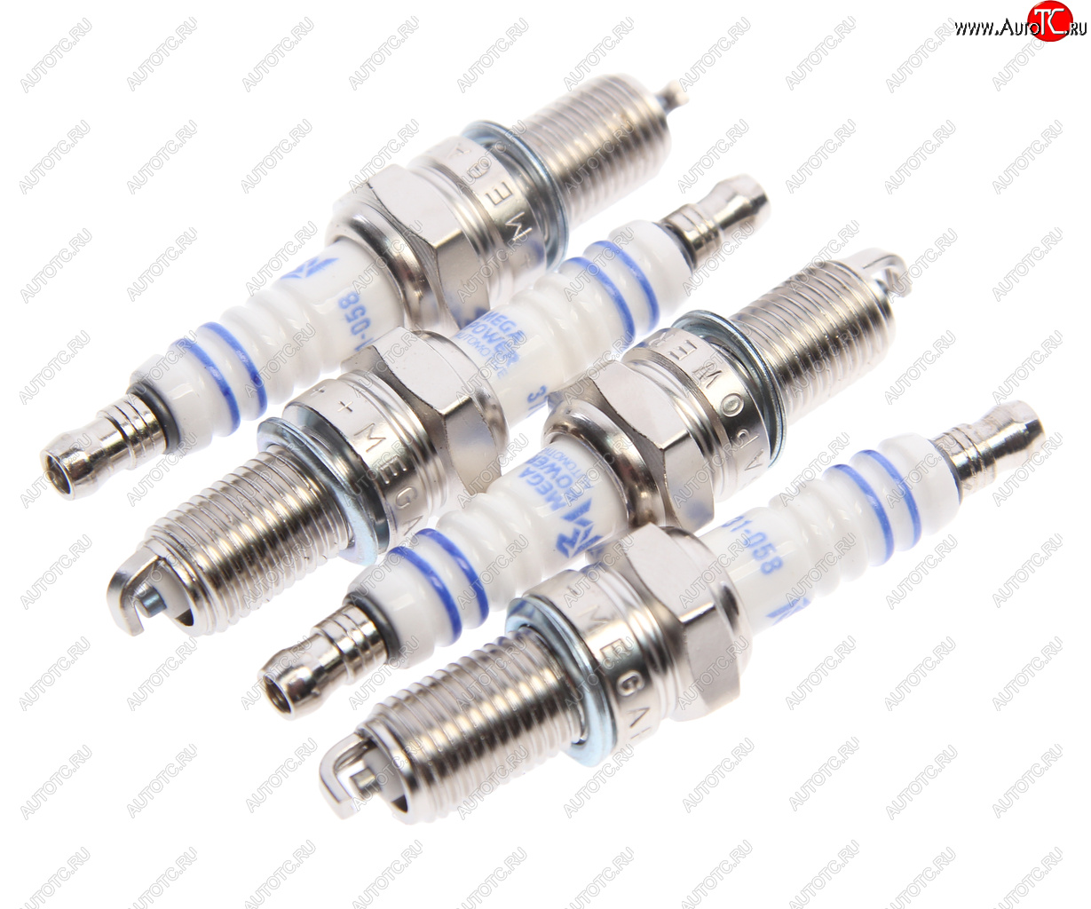 265 р. Свеча зажигания мото APRILIA KTM KAWASAKI SUZUKI YAMAHA HONDA (4шт.) MEGAPOWER MEGAPOWER 370-31-110  с доставкой в г. Кемерово