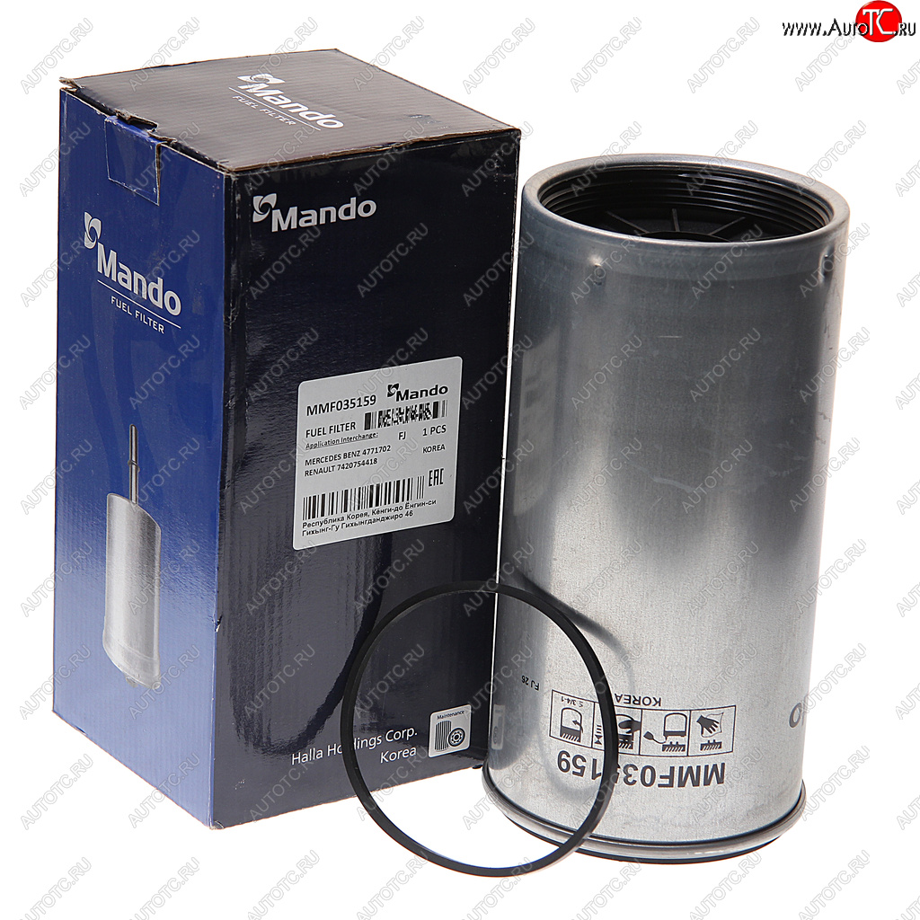 2 059 р. Фильтр топливный IVECO SCANIA P,G,R,T series сепаратор под колбу MANDO MANDO mmf035159  с доставкой в г. Кемерово