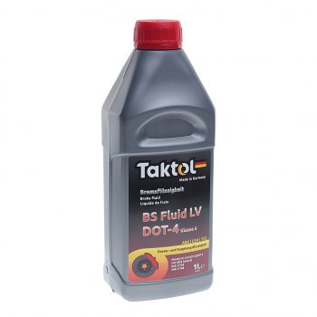 1 339 р. Жидкость тормозная DOT-4 LV 1л TAKTOL TAKTOL 26013  с доставкой в г. Кемерово. Увеличить фотографию 1