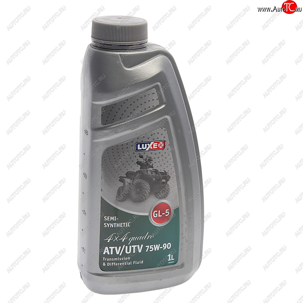 629 р. Масло трансмиссионное 4x4 QUADRO ATVUTV GL-5 75W90 псинт.1л LUXE LUXE 30406  с доставкой в г. Кемерово
