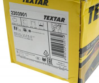 11 599 р. Колодки тормозные задние (4шт.) TEXTAR BMW 5 серия G30 дорестайлинг, седан (2016-2020)  с доставкой в г. Кемерово. Увеличить фотографию 3