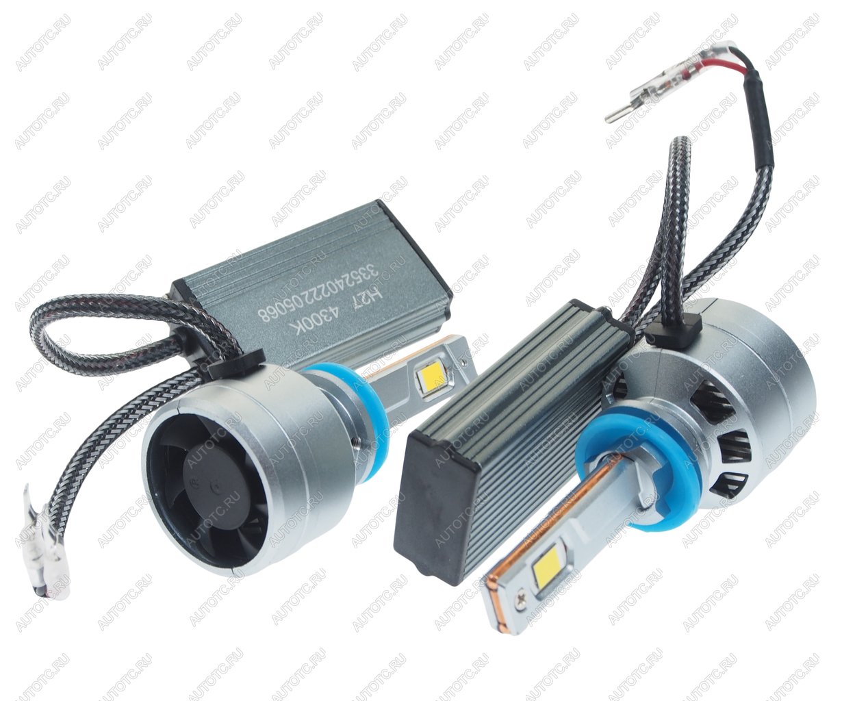 4 999 р. Лампа светодиодная 12V H27 PGJ13 4300K бокс (2шт.) CLEARLIGHT CLEARLIGHT cl90xp43ledh27-2  с доставкой в г. Кемерово