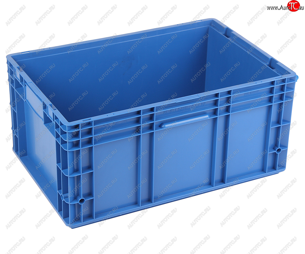 1 699 р. Ящик полимерный многооборотный 594х396х280мм синий IPLAST IPLAST ip-530859  с доставкой в г. Кемерово