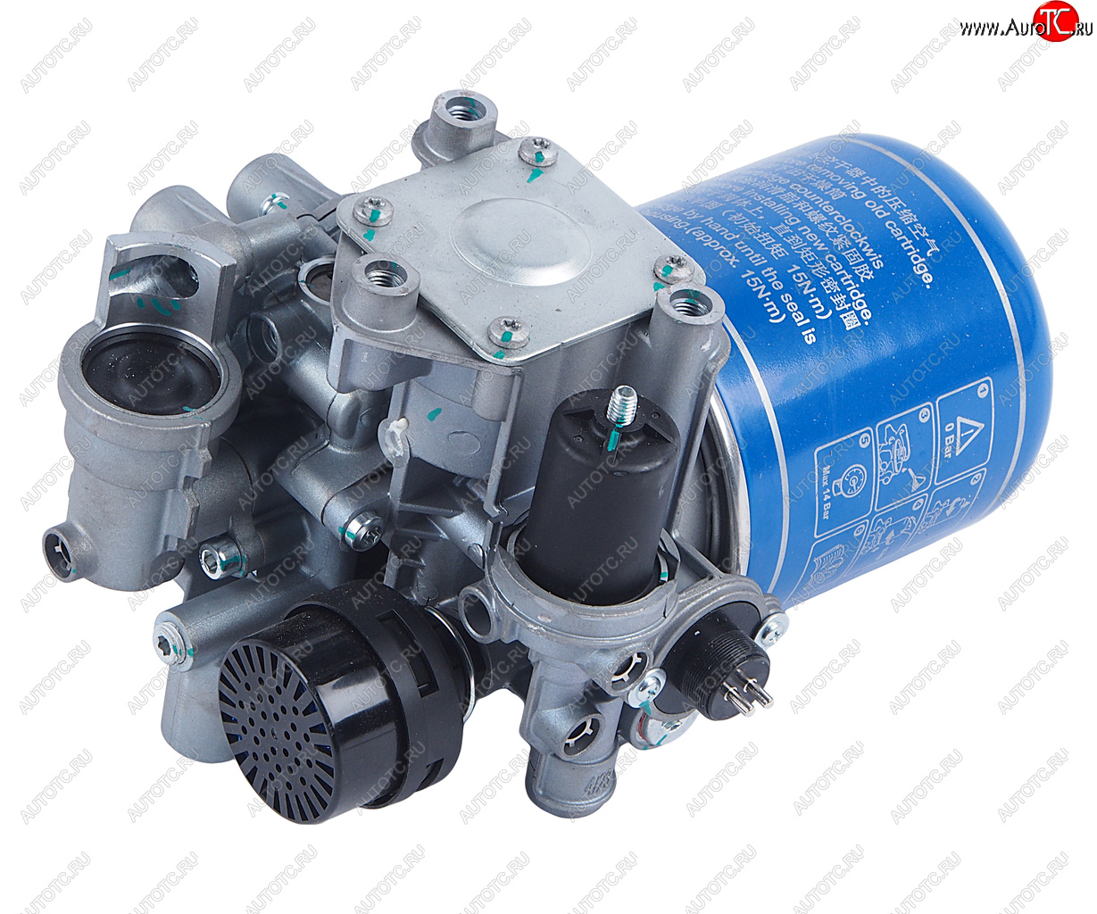 33 799 р. Осушитель воздуха SHACMAN SHAANXI X5000 в сборе (тип KNORR) OE SHACMAN dz96189361087  с доставкой в г. Кемерово