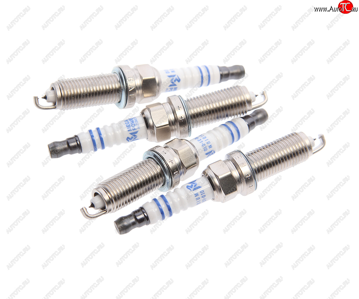 1 499 р. Свеча зажигания MAZDA 6 (12-) (4шт.) MEGAPOWER MEGAPOWER 370-31-108  с доставкой в г. Кемерово