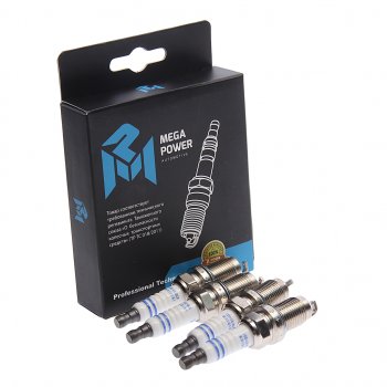 1 479 р. Свеча зажигания AUDI A3 (07-) (1.4) VW Golf (07-) (1.4),Touran (06-),Tiguan (07-) (4шт.) MEGAPOWER MEGAPOWER 370-31-080  с доставкой в г. Кемерово. Увеличить фотографию 3