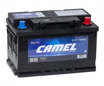 9 199 р. Аккумулятор CAMEL 70Ач обратная полярность, низкий CAMEL 6ст70(0) lb3  с доставкой в г. Кемерово. Увеличить фотографию 1