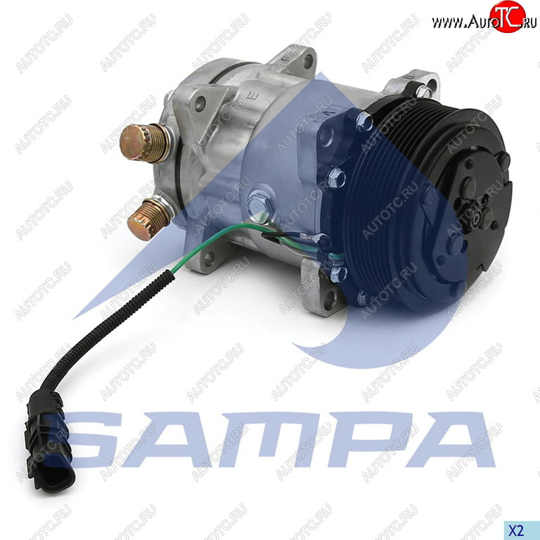 16 599 р. Компрессор MAN TGA TGS TGX кондиционера SAMPA SAMPA 024.142  с доставкой в г. Кемерово