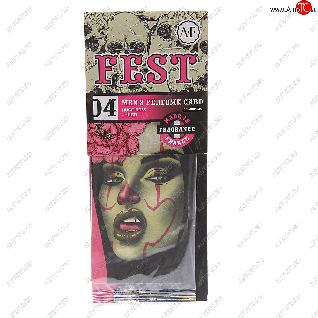 113 р. Ароматизатор подвесной пластина (Hugo Boss-Hugo) Fest AURA FRESH AURA FRESH 23422  с доставкой в г. Кемерово