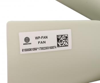 2 599 р. Крыльчатка SHACMAN SHAANXI дв.WP12 вентилятора OE SHACMAN 61800061056  с доставкой в г. Кемерово. Увеличить фотографию 4