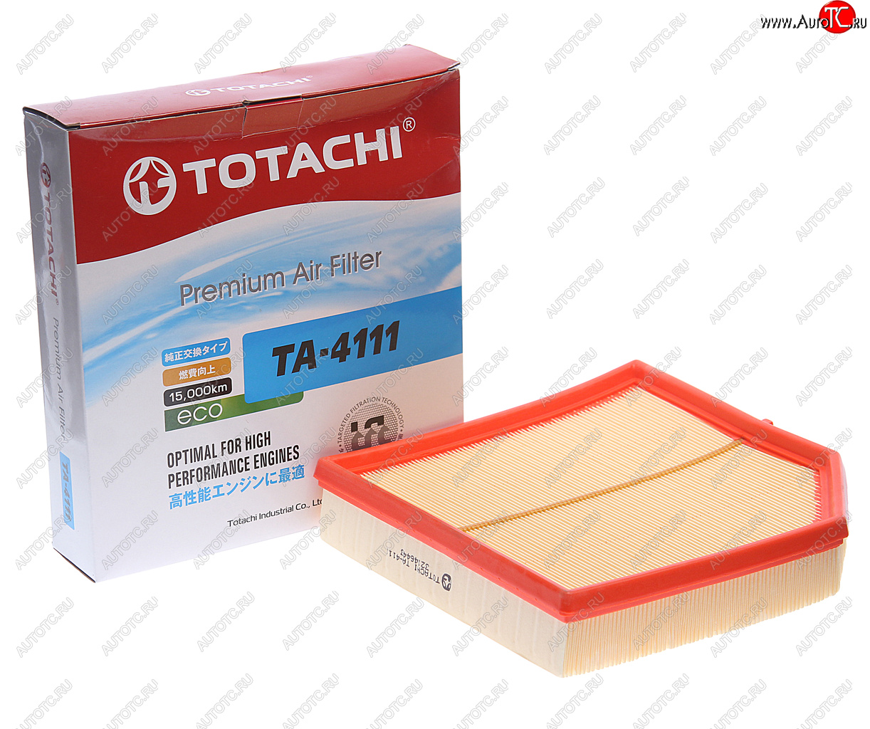 659 р. Фильтр воздушный GEELY Tugella TOTACHI TOTACHI ta-4111  с доставкой в г. Кемерово