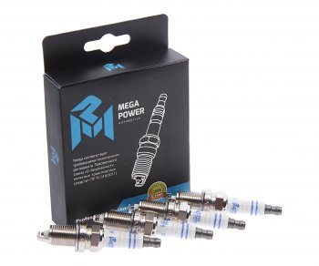 569 р. Свеча зажигания OPEL Astra H (2.0 T) BMW 7 (87-94) (M70) (4шт.) MEGAPOWER MEGAPOWER 370-31-125  с доставкой в г. Кемерово. Увеличить фотографию 2