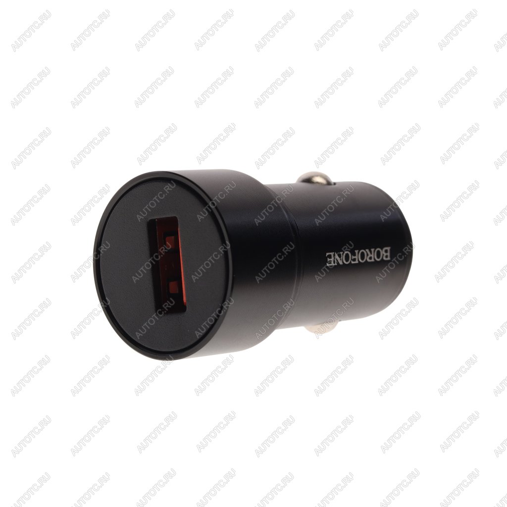 234 р. Устройство зарядное в прикуриватель 1USB 12V BOROFONE BOROFONE bz19a black  с доставкой в г. Кемерово