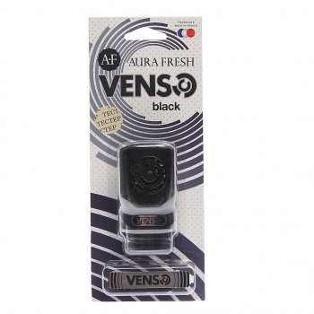 296 р. Ароматизатор на дефлектор жидкостный (black) 6мл Venso AURA FRESH AURA FRESH 23327  с доставкой в г. Кемерово. Увеличить фотографию 1