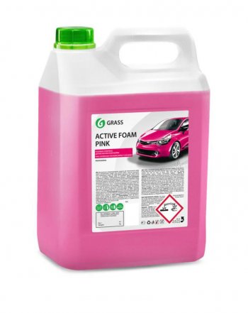2 089 р. Шампунь для бесконтактной мойки 6кг Active Foam Pink GRASS GRASS 113121  с доставкой в г. Кемерово. Увеличить фотографию 1