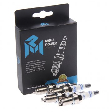 479 р. Свеча зажигания HONDA (4шт.) MEGAPOWER MEGAPOWER 370-31-088  с доставкой в г. Кемерово. Увеличить фотографию 2
