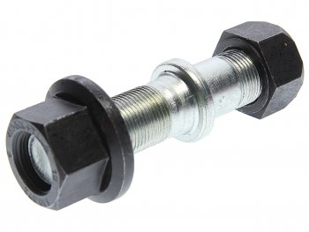 499 р. Шпилька колеса SAF (M22x1.5,M22x1.5,L=112) в сборе с гайками MANSONS MANSONS 600.176  с доставкой в г. Кемерово. Увеличить фотографию 2