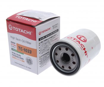 319 р. Фильтр масляный GEELY Atlas,Emgrand TOYOTA Avensis (03-),Corolla (02-) TOTACHI TOTACHI tc-1033  с доставкой в г. Кемерово. Увеличить фотографию 1