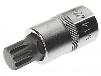 419 р. Бита-головка 12 SPLINE М14х55мм JTC JTC TOOLS CO., LTD jtc-45714  с доставкой в г. Кемерово. Увеличить фотографию 2