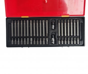 4 199 р. Набор бит 12 38 SPLINE, TORX, HEX 40 предметов в кейсе JTC JTC TOOLS CO., LTD jtc-k1402  с доставкой в г. Кемерово. Увеличить фотографию 2