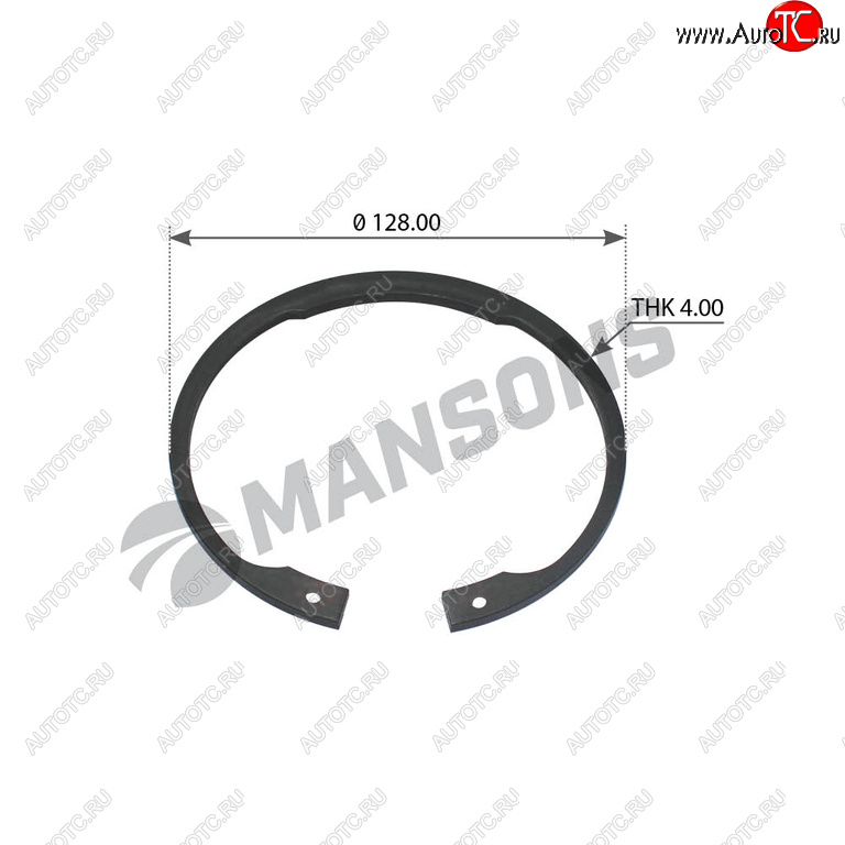 172 р. Кольцо BPW ступицы стопорное (122x4) MANSONS MANSONS 300.359  с доставкой в г. Кемерово