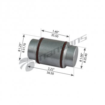 148 р. Ролик ROR тормозной колодки (32x25.5) MANSONS MANSONS mbp3035  с доставкой в г. Кемерово. Увеличить фотографию 1