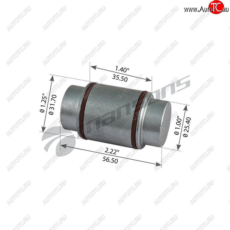 148 р. Ролик ROR тормозной колодки (32x25.5) MANSONS MANSONS mbp3035  с доставкой в г. Кемерово