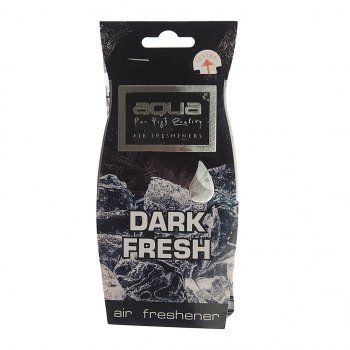 140 р. Ароматизатор подвесной пластина (dark fresh) Air Freshener Drop AQUA AQUA 57838  с доставкой в г. Кемерово. Увеличить фотографию 1