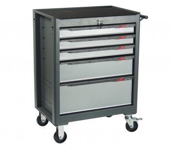 Тележка инструментальная 5 секций серая JTC JTC TOOLS CO., LTD jtc-s1065