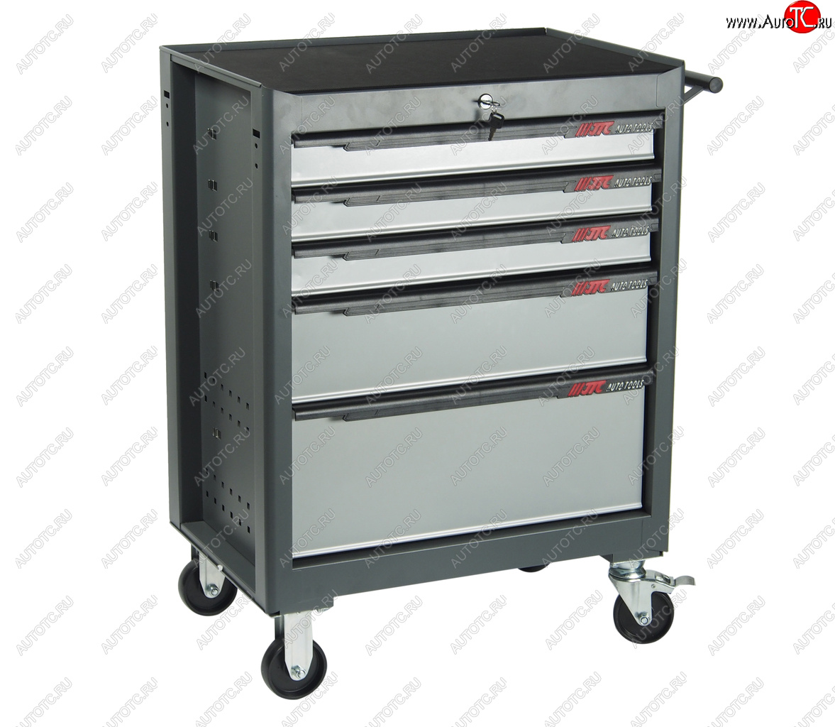 57 899 р. Тележка инструментальная 5 секций серая JTC JTC TOOLS CO., LTD jtc-s1065  с доставкой в г. Кемерово