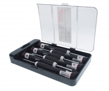 2 249 р. Набор отверток прецизионных T6-Т10, T15 L=150мм 6 предметов JTC JTC TOOLS CO., LTD jtc-5527  с доставкой в г. Кемерово. Увеличить фотографию 1