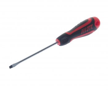 210 р. Отвертка шлицевая SL 3.0х75мм усиленная (сталь Cr-Mo) JTC JTC TOOLS CO., LTD jtc-7601  с доставкой в г. Кемерово. Увеличить фотографию 1