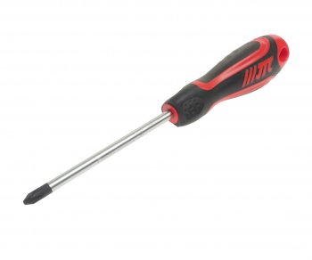489 р. Отвертка крестовая PH 2.0х100мм усиленная (сталь Cr-Mo) JTC JTC TOOLS CO., LTD jtc-7610  с доставкой в г. Кемерово. Увеличить фотографию 1