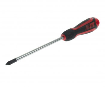 299 р. Отвертка крестовая PH 1.0х100мм усиленная (сталь Cr-Mo) JTC JTC TOOLS CO., LTD jtc-7630  с доставкой в г. Кемерово. Увеличить фотографию 1