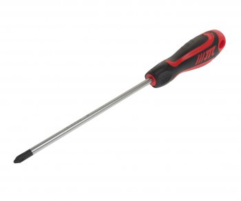 499 р. Отвертка крестовая PH 2.0х150мм усиленная (сталь Cr-Mo) JTC JTC TOOLS CO., LTD jtc-7612  с доставкой в г. Кемерово. Увеличить фотографию 1