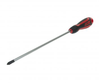 579 р. Отвертка крестовая PH 2.0х200мм усиленная (сталь Cr-Mo) JTC JTC TOOLS CO., LTD jtc-7634  с доставкой в г. Кемерово. Увеличить фотографию 1