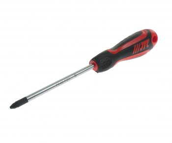 419 р. Отвертка крестовая PZ 2.0х100мм усиленная (сталь Cr-Mo) JTC JTC TOOLS CO., LTD jtc-7640  с доставкой в г. Кемерово. Увеличить фотографию 1