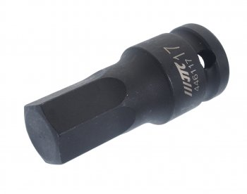 769 р. Бита-головка 12 HEX H17х25мм ударная L=60мм JTC JTC TOOLS CO., LTD jtc-446117  с доставкой в г. Кемерово. Увеличить фотографию 1