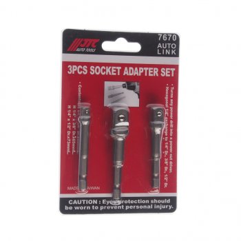 599 р. Набор адаптеров для головок торцевых 12х73L,38x65L,14х65L JTC JTC TOOLS CO., LTD jtc-7670  с доставкой в г. Кемерово. Увеличить фотографию 1