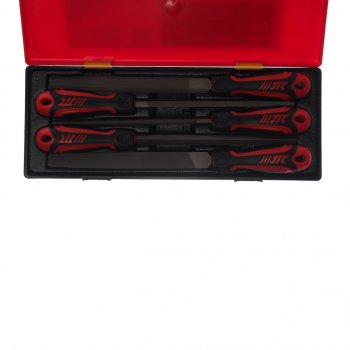 7 449 р. Набор напильников 203мм 5 предметов в кейсе JTC JTC TOOLS CO., LTD jtc-k8053  с доставкой в г. Кемерово. Увеличить фотографию 2