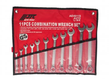 6 499 р. Набор ключей комбинированных 14”-78” 11 предметов в планшете JTC JTC TOOLS CO., LTD jtc-ae4811s  с доставкой в г. Кемерово. Увеличить фотографию 1
