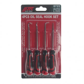 1 199 р. Набор крючков для снятия сальников 4 предмета JTC JTC TOOLS CO., LTD jtc-6722  с доставкой в г. Кемерово. Увеличить фотографию 2