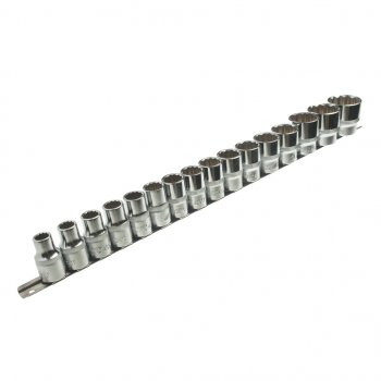 4 999 р. Набор головок торцевых 12 12-ти гранных 10-32мм на планке JTC JTC TOOLS CO., LTD jtc-t416m  с доставкой в г. Кемерово. Увеличить фотографию 1