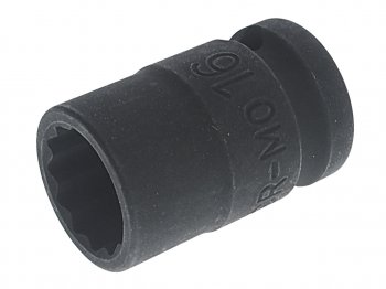 379 р. Головка торцевая 12 16мм 12-ти гранная ударная L=38мм JTC JTC TOOLS CO., LTD jtc-443916  с доставкой в г. Кемерово. Увеличить фотографию 2