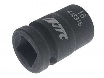 379 р. Головка торцевая 12 16мм 12-ти гранная ударная L=38мм JTC JTC TOOLS CO., LTD jtc-443916  с доставкой в г. Кемерово. Увеличить фотографию 1