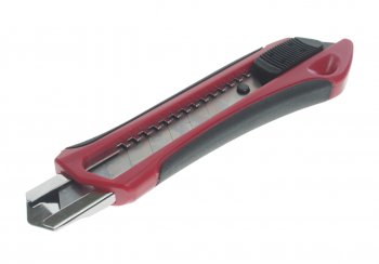 419 р. Нож 18мм с сегментированным лезвием усиленный JTC JTC TOOLS CO., LTD jtc-5535a  с доставкой в г. Кемерово. Увеличить фотографию 1