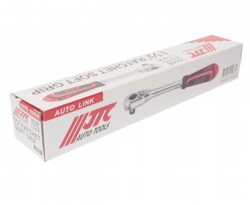 2 749 р. Ключ трещотка 12 36 зубьев 257мм с резиновой рукояткой JTC JTC TOOLS CO., LTD jtc-3604b  с доставкой в г. Кемерово. Увеличить фотографию 2
