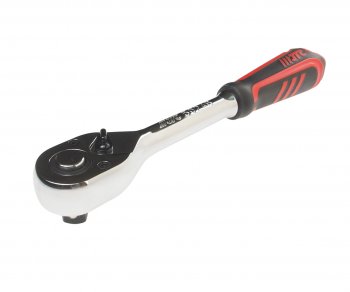 2 469 р. Ключ трещотка 12 72 зуба 257мм резиновая рукоятка JTC JTC TOOLS CO., LTD jtc-5024b  с доставкой в г. Кемерово. Увеличить фотографию 1
