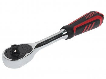 1 459 р. Ключ трещотка 14 36 зубьев 150мм резиновая рукоятка JTC JTC TOOLS CO., LTD jtc-3602b  с доставкой в г. Кемерово. Увеличить фотографию 2