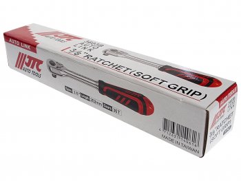 1 499 р. Ключ трещотка 38 36 зубьев 202мм резиновая рукоятка JTC JTC TOOLS CO., LTD jtc-3603b  с доставкой в г. Кемерово. Увеличить фотографию 3